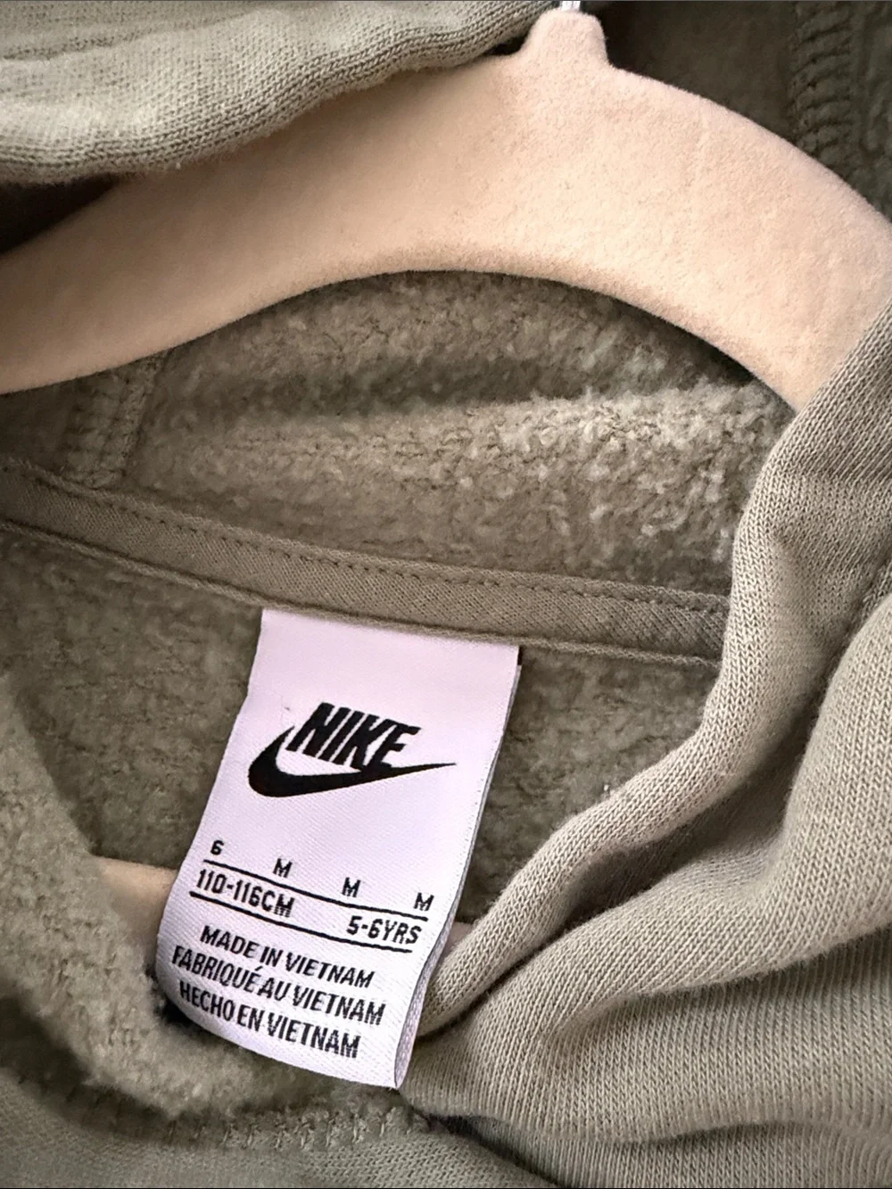 Nike | (6) Kids Olive Green Hoodie & Jogger Set